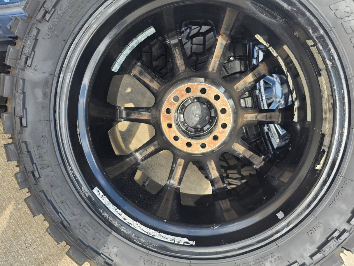20x10 20" Lethal Off-Road Chevy Silverado Ford F-150 RAM wheels rims 6x139 6x135 Texas Truck Tire