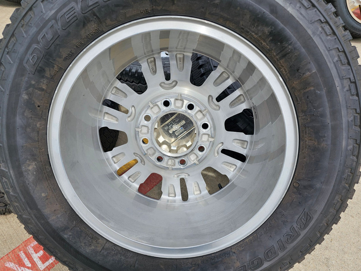 20" GMC Sierra Denali 2500 3500 OEM 5957 wheels rims tires 2022 2023 2024 2025 Texas Truck Tire