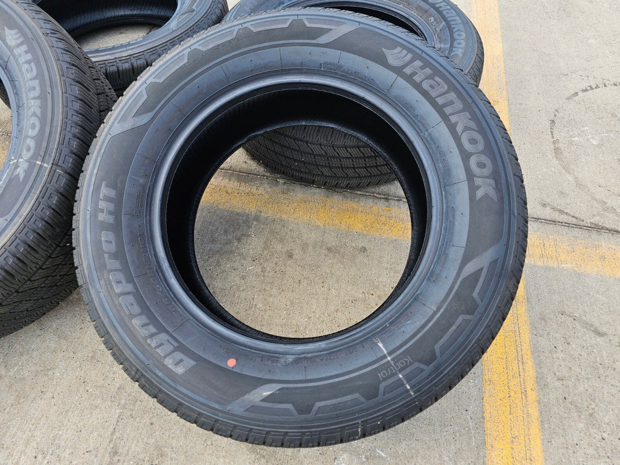 (4) 265/60/18 Hankook Dynapro H/T tires NEW TAKE OFFS! Texas Truck Tire