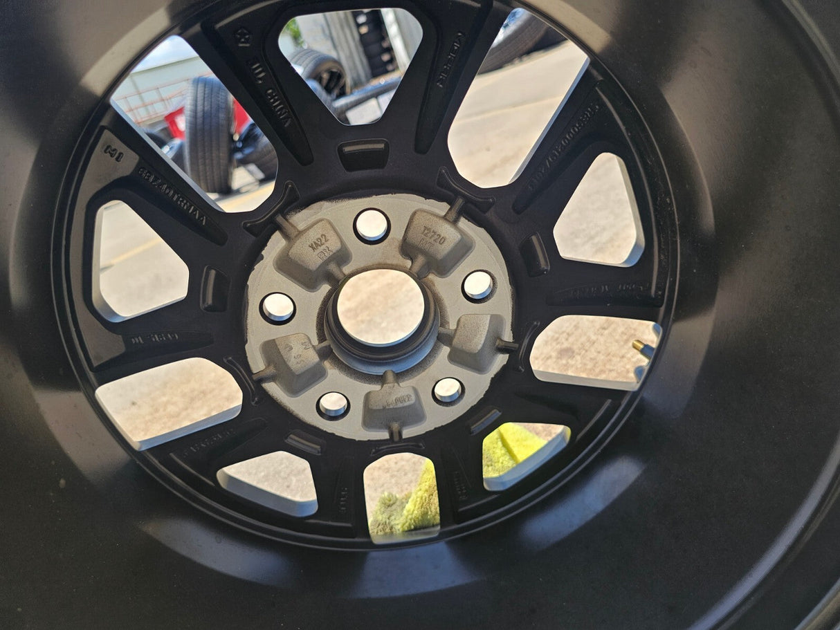 17" Jeep Wrangler Gladiator Rubicon OEM 9219 SPARE wheel rim 2020 2021 2022 2023 Texas Truck Tire
