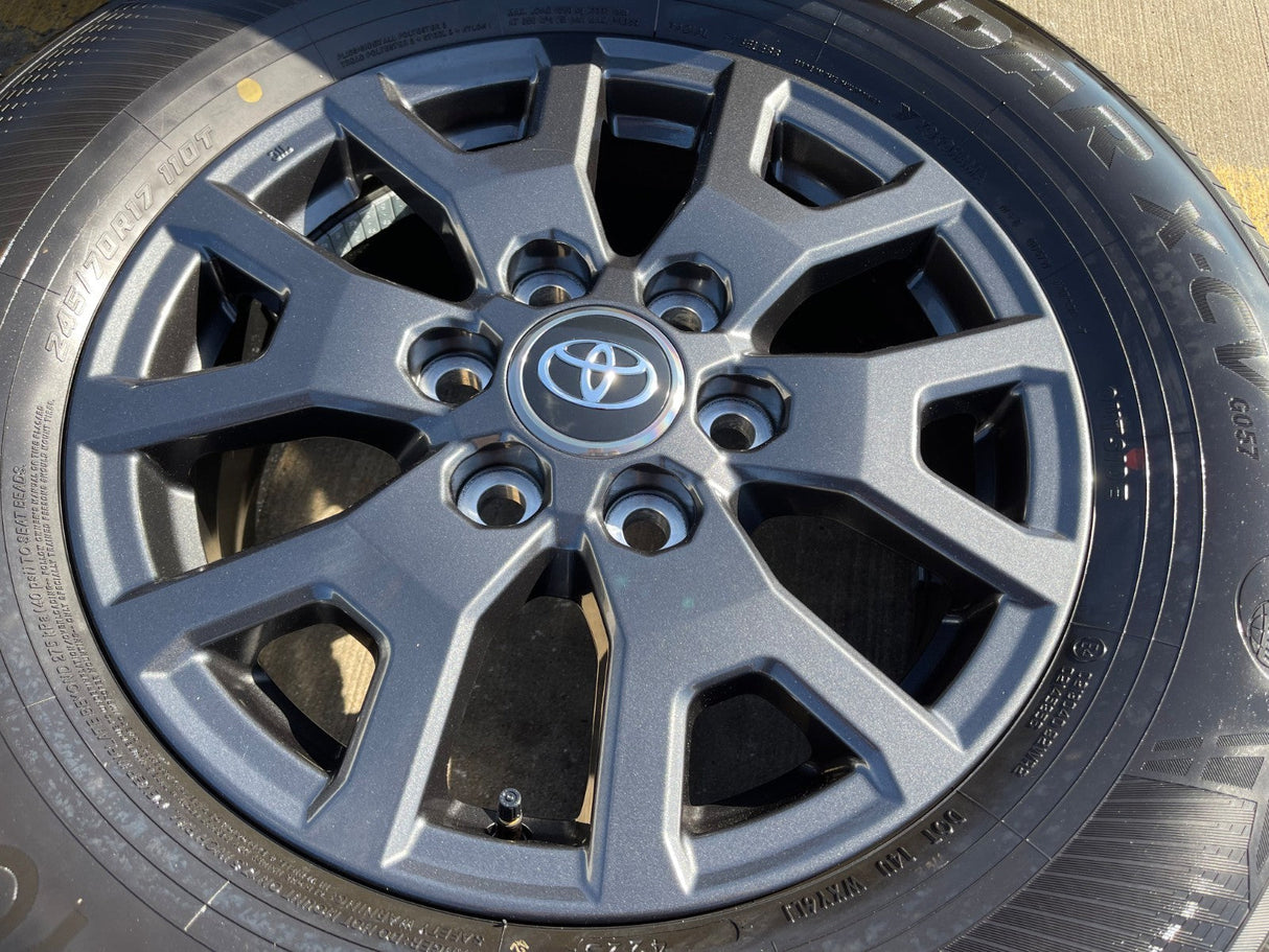 17" Toyota 4Runner Tacoma TRD OEM 94254 10637 wheels rims 2024 2025 2026 NEW Texas Truck Tire