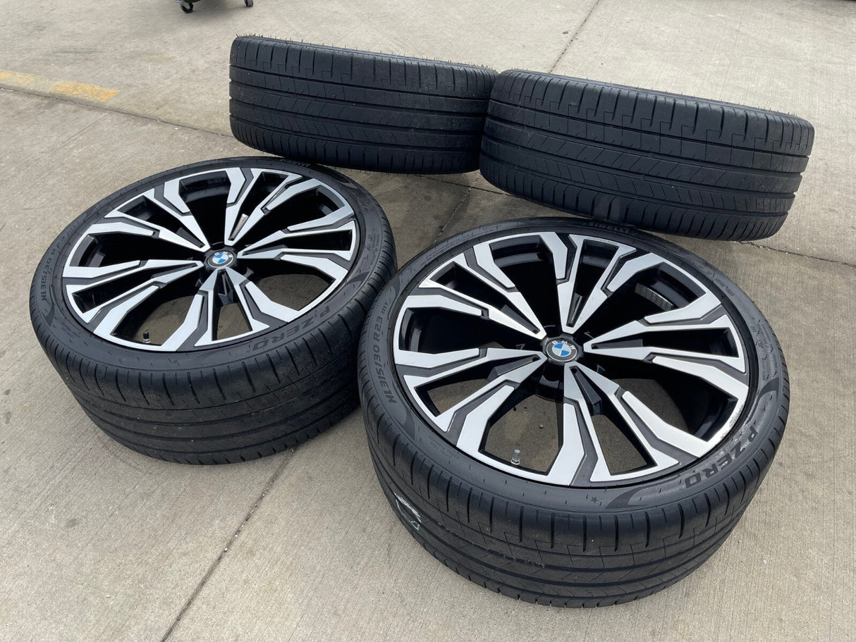 23" BMW X7M X5 X6 X7 OEM Series wheels rims 86675 tires 2022 2023 2024 2025 2026 Texas Truck Tire