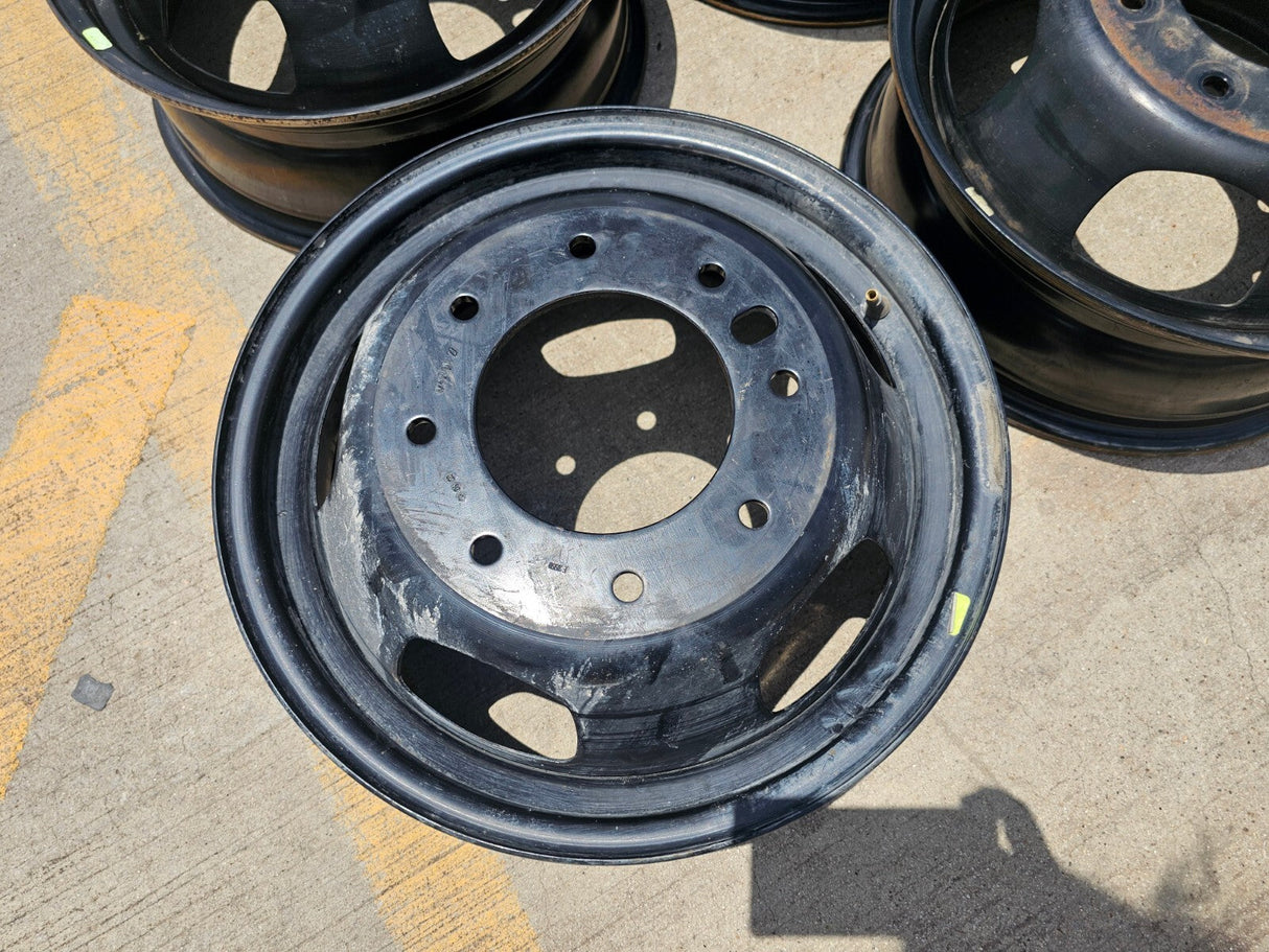 17" Dodge Ram 3500 Dually Laramie 8x200 wheels rims 2703 2704 OEM Texas Truck Tire