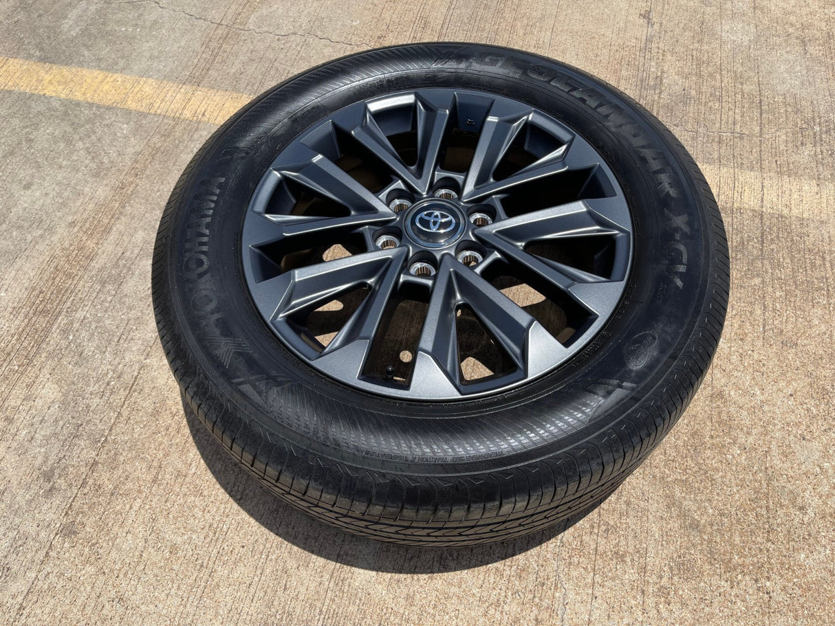 20" Toyota Land Cruiser OEM wheel rim 94057 Tundra Sequoia 2024 2025 2026 NEW Texas Truck Tire