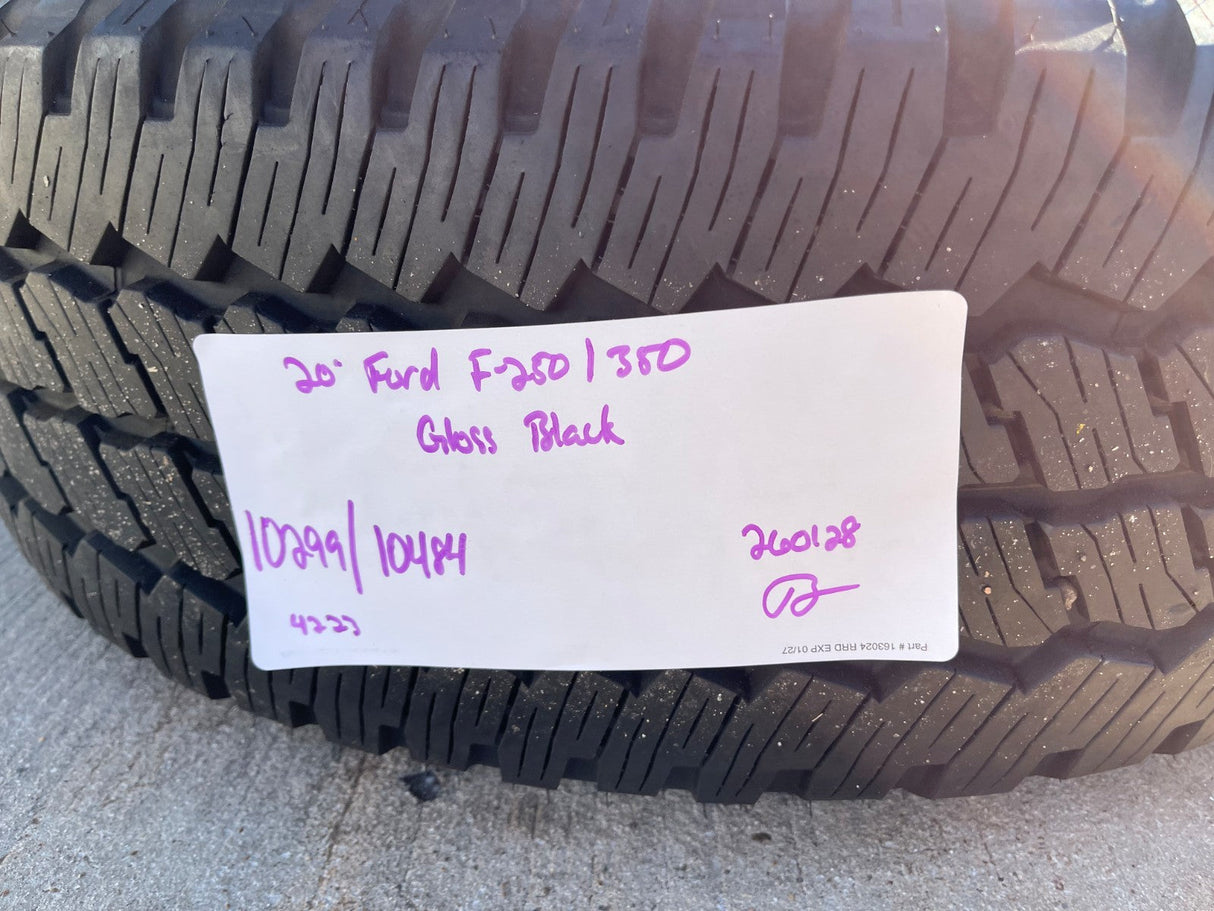 20" Ford F-250 F-350 OEM TREMOR 10484 10299 wheel rim spare BRIDGESTONE Texas Truck Tire