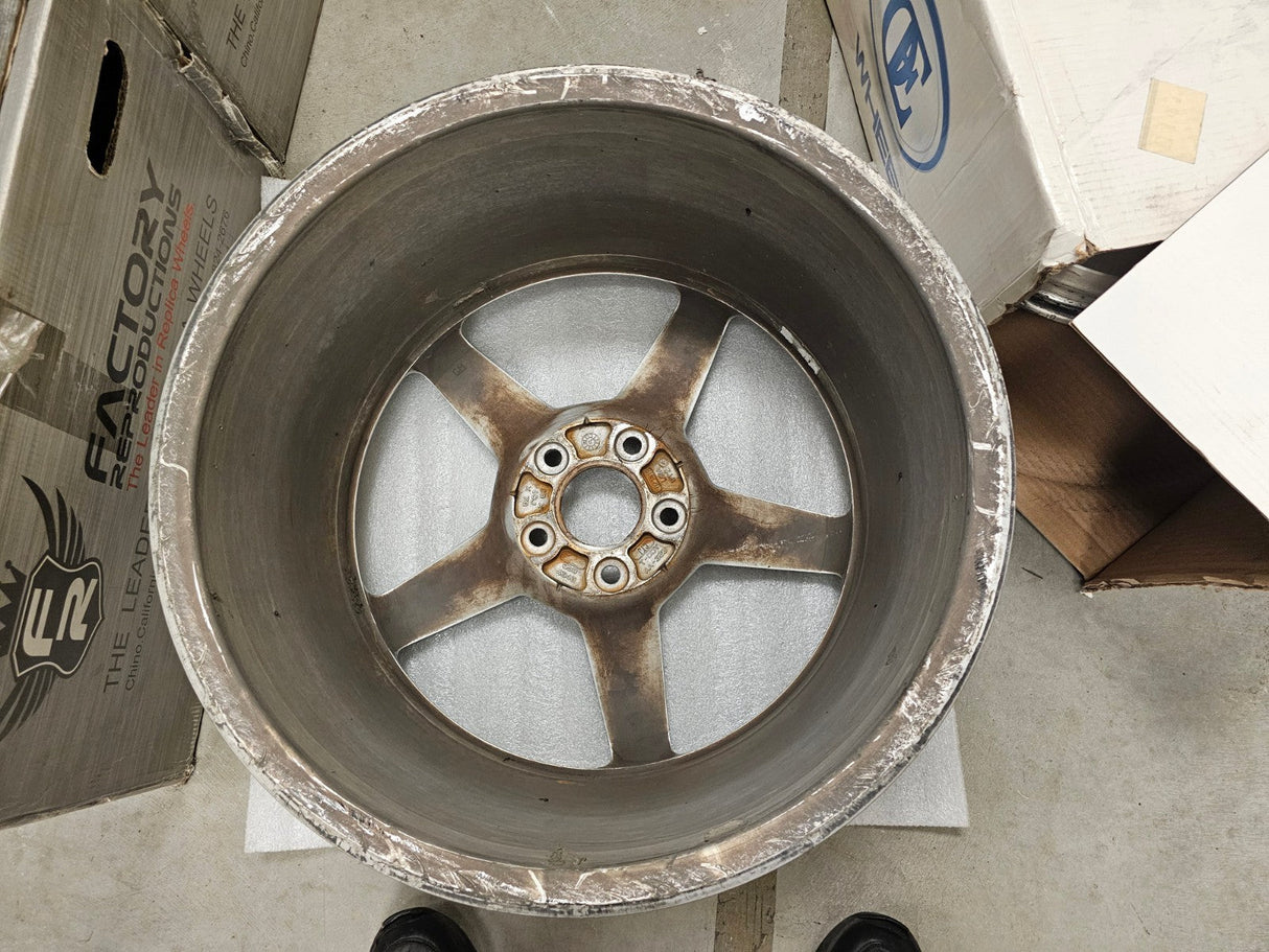 19x10 Chevy Corvette C6 OEM rim wheel 5209 5106 REAR 2005 2006 2007 2008 2009 Texas Truck Tire