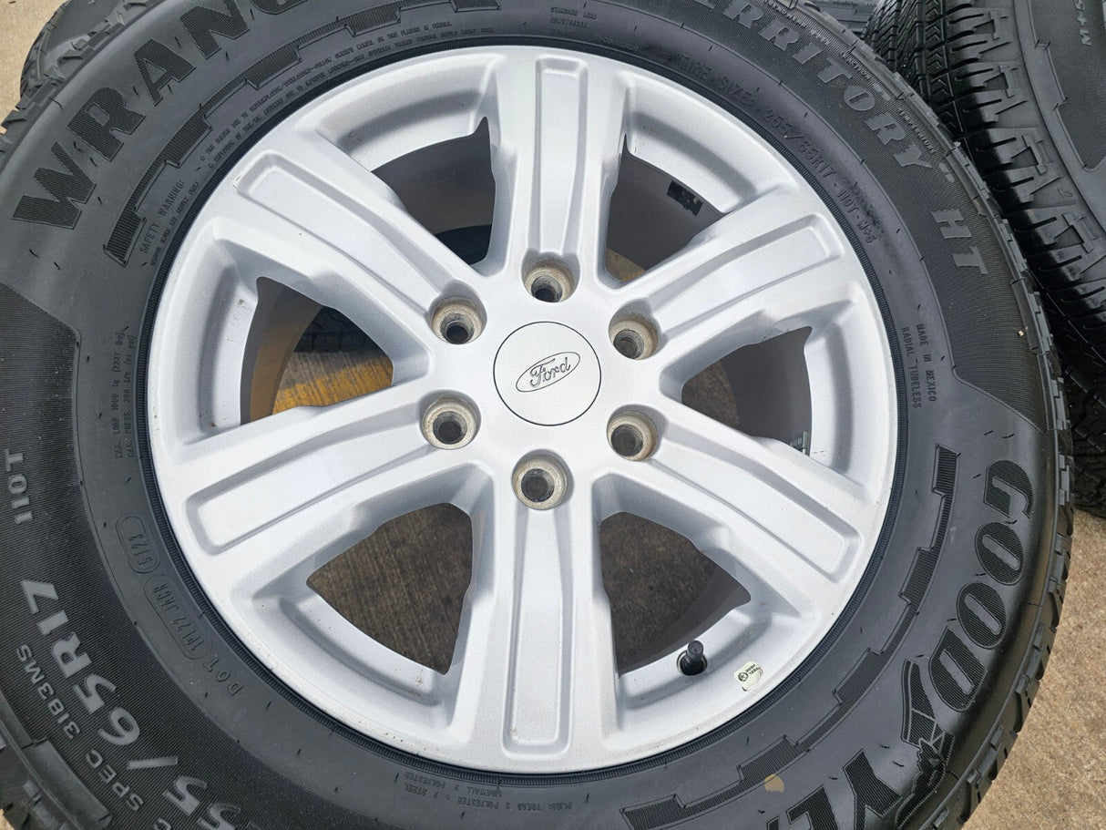 17" Ford Ranger Bronco wheels rims OEM 10228 tires 2022 2023 2024 2025 2026 Texas Truck Tire