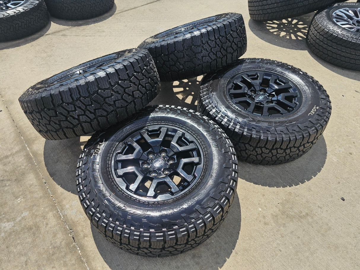 17" Ford F-150 Raptor Bronco OEM rims wheels 10461 tires FALKEN A/T3 Texas Truck Tire