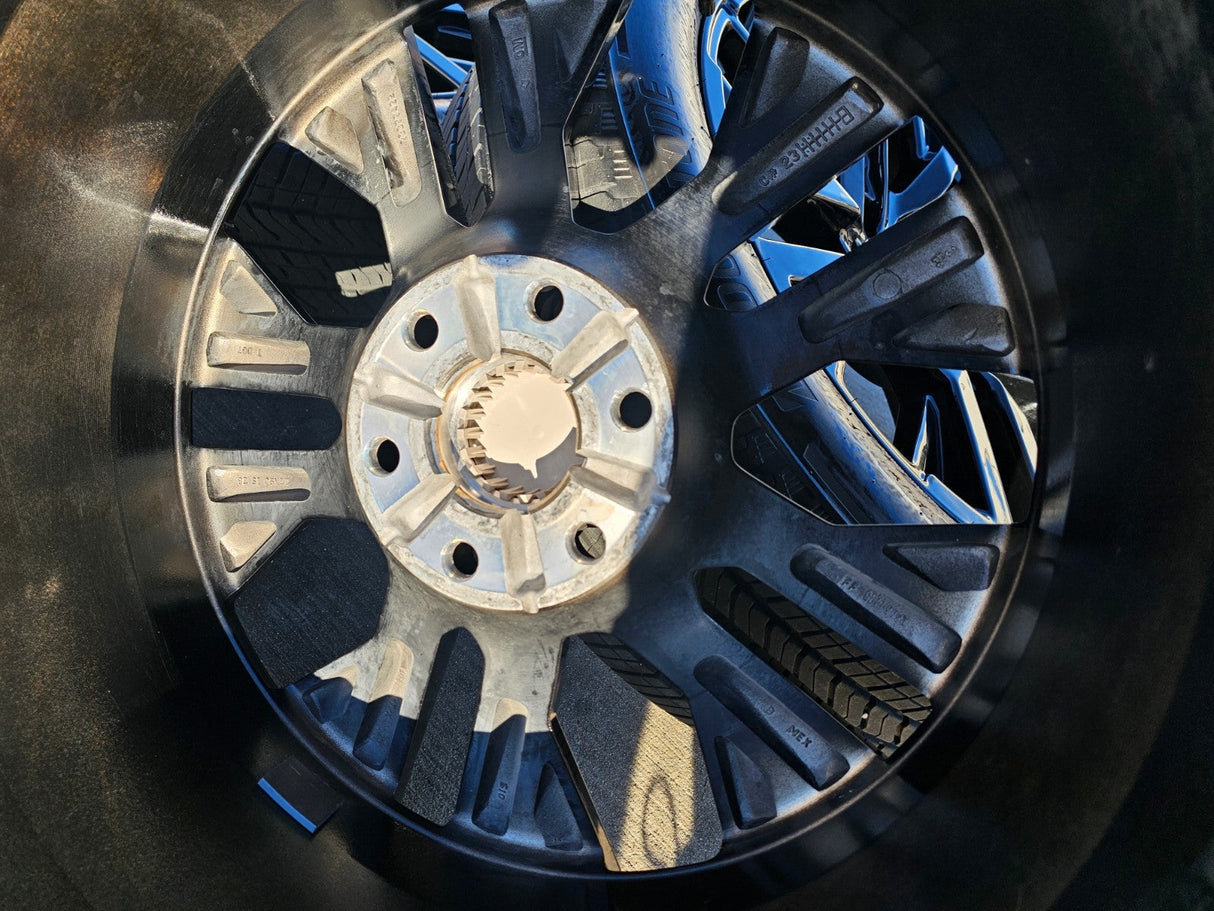 22" GMC Yukon Sierra OEM Chevy Silverado Tahoe 5903 wheels rims 2023 2024 2025 Texas Truck Tire