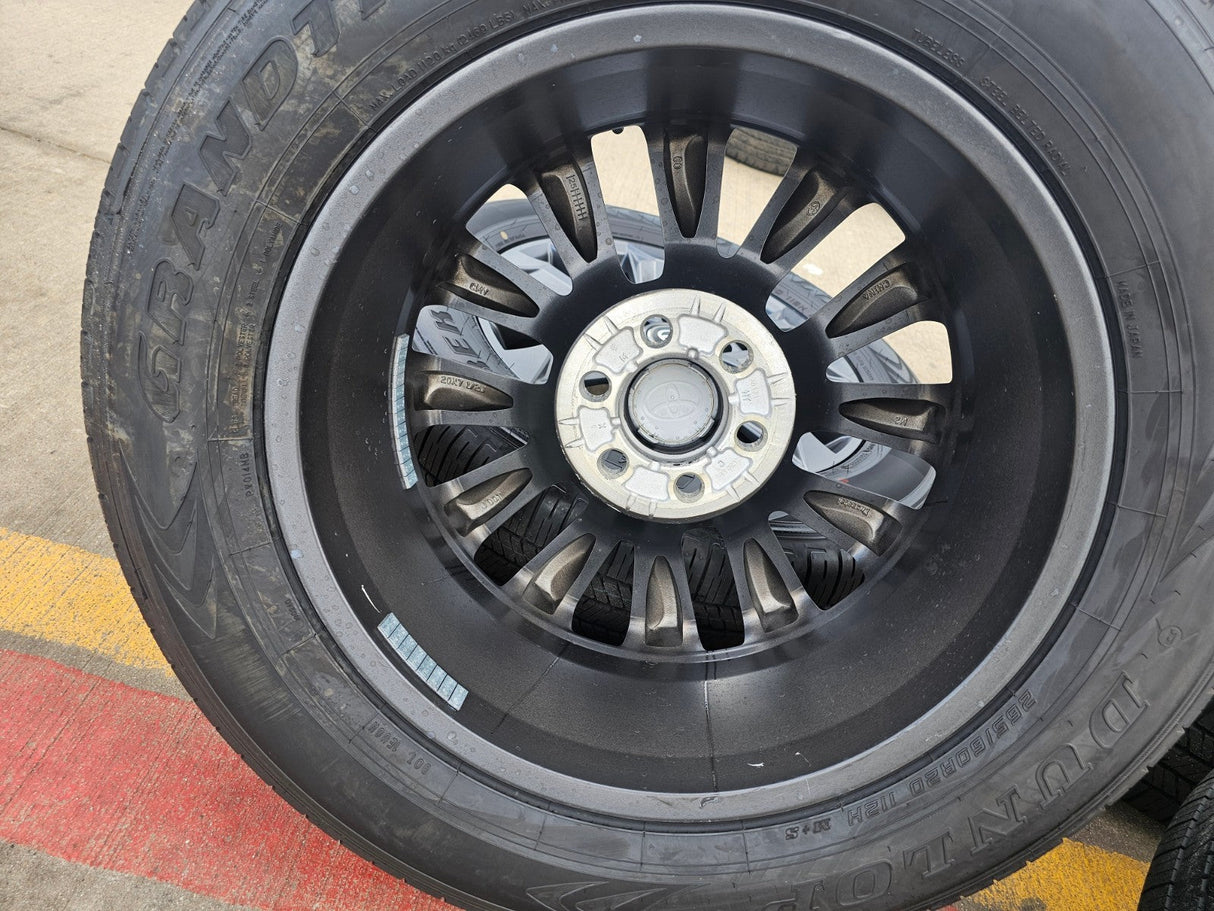 20" Toyota Land Cruiser OEM wheels rims Tundra Sequoia 2024 2025 2026 NEW Texas Truck Tire