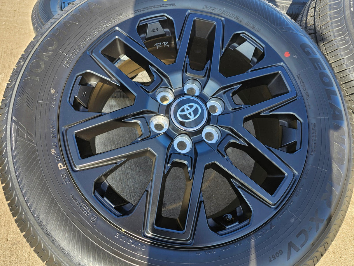 20" Toyota Tundra TRD OEM wheels rims TSS 75276 95295 Sequoia 2024 2025 2026 NEW Texas Truck Tire
