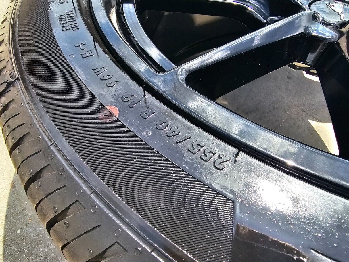 19" Ford Mustang Stealth GT OEM wheels rims 95759 tires 2022 2023 2024 2025 NEW Texas Truck Tire