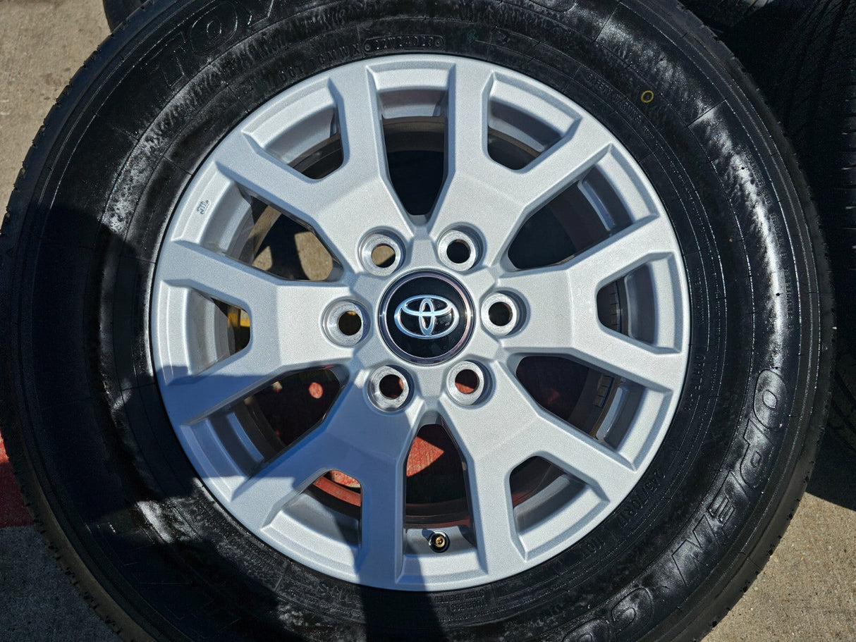 17" Toyota Tacoma 4Runner TRD OEM 94254 10637 wheels rims 2024 2025 2026 NEW Texas Truck Tire