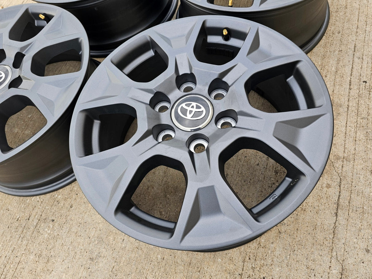 18" Toyota Land Cruiser Tundra Sequoia OEM wheels rims Lexus GX550 2024 2025 NEW Texas Truck Tire
