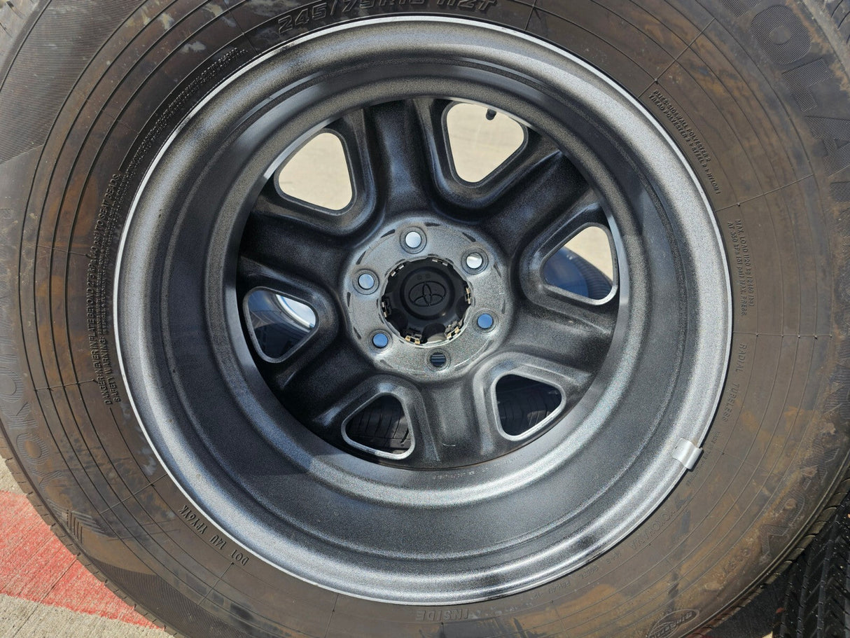 18" Toyota Tundra TSS TRD OEM 99083 75275 wheels rims Sequoia LX600 2025 NEW Texas Truck Tire