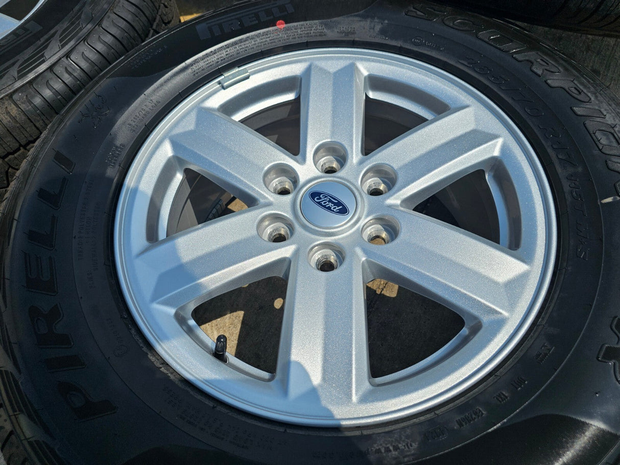17" Ford F-150 Expedition OEM rims wheels 10339 tires 2024 2025 NEW PIRELLI A/T Texas Truck Tire