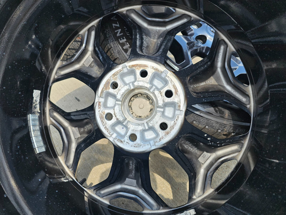 22" Dodge Ram 1500 OEM Laramie wheels LIMITED Gray 2685 2727 tires NEW Texas Truck Tire