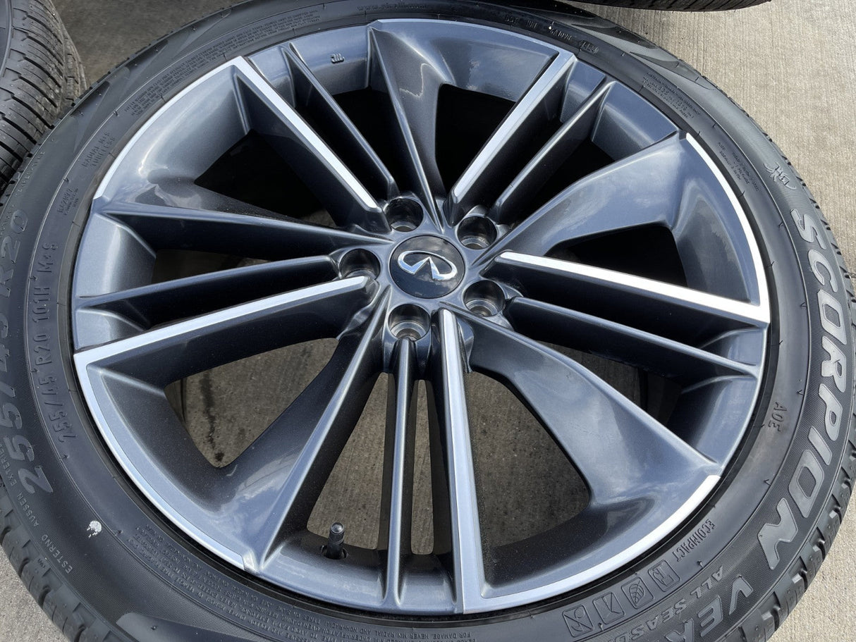 20" Infiniti QX55 QX60 Nissan Murano Pathfinder OEM 73816 73819 wheels rims NEW Texas Truck Tire
