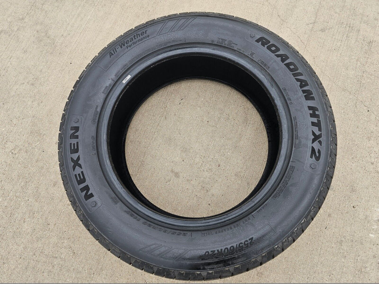 (1) 255/60/20 Nexen Roadian H/TX2 tire Jeep Mopar NEW Texas Truck Tire