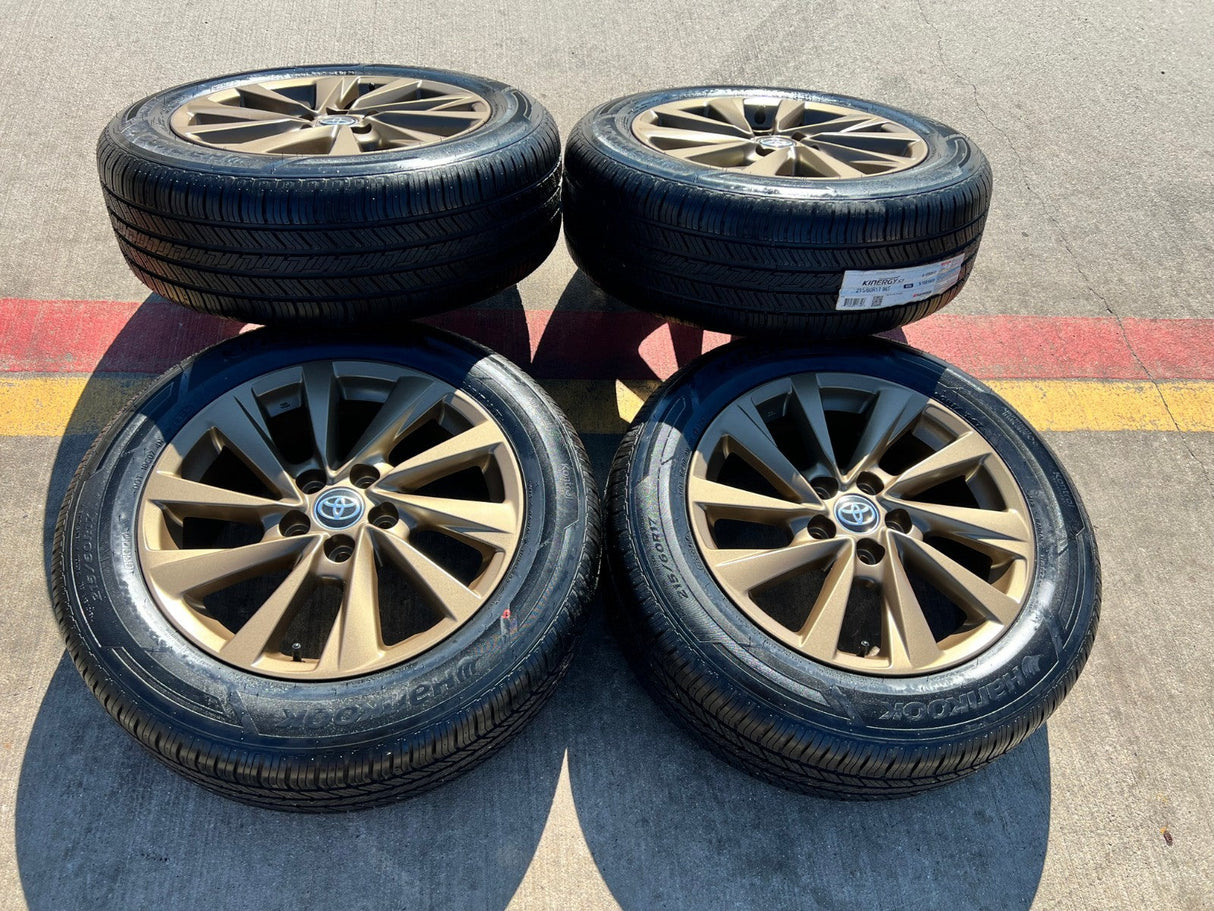 17" Toyota Camry Avalon OEM wheels rims 69137 96992 CHR TRD HANKOOK NEW Texas Truck Tire