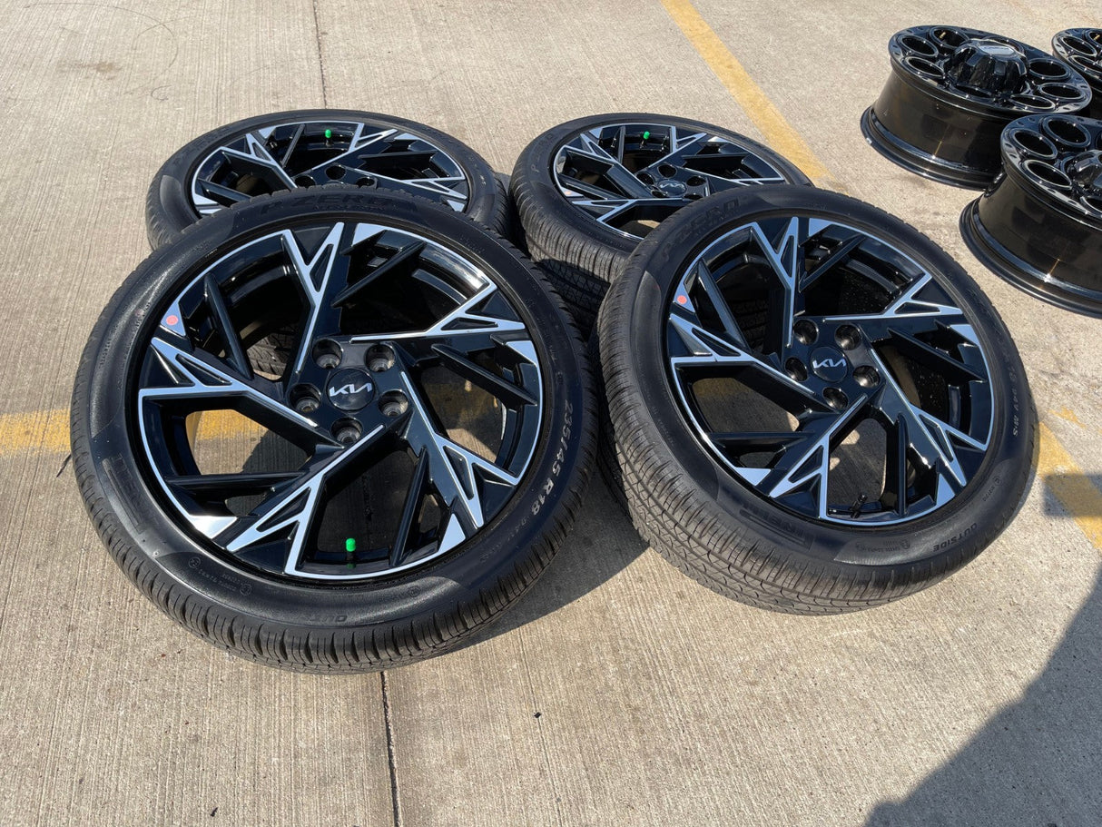 18" Kia K4 K5 OEM 95936 wheels rims Sonata Stinger Forte Optima 2025 2026 NEW Texas Truck Tire