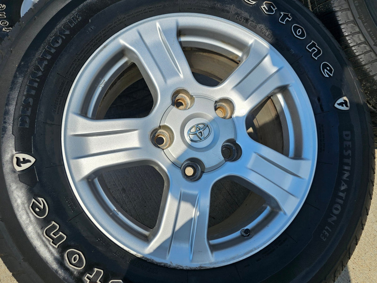 18" Toyota Tundra Sequoia TRD PRO OEM 5x150 wheels rims tires 69517 Texas Truck Tire
