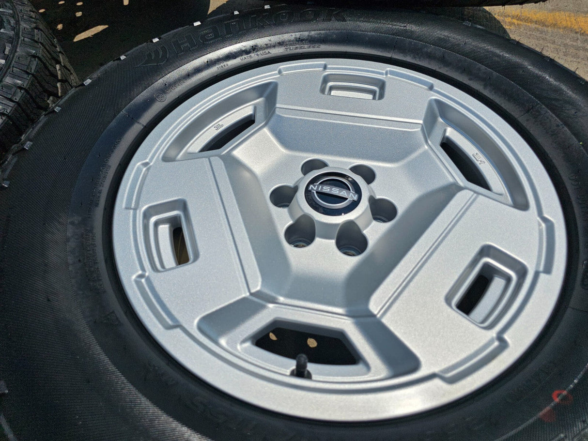 17" Nissan Frontier OEM Retro Hardbody Edition 62783 wheels rims 2024 2025 NEW Texas Truck Tire