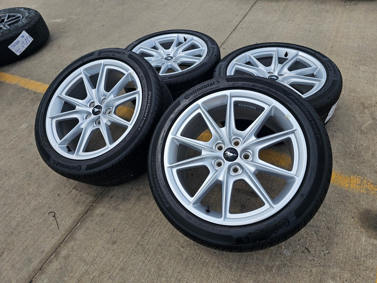 19" Ford Mustang Stealth GT OEM wheels rims 95759 tires 2022 2023 2024 2025 2026 Texas Truck Tire