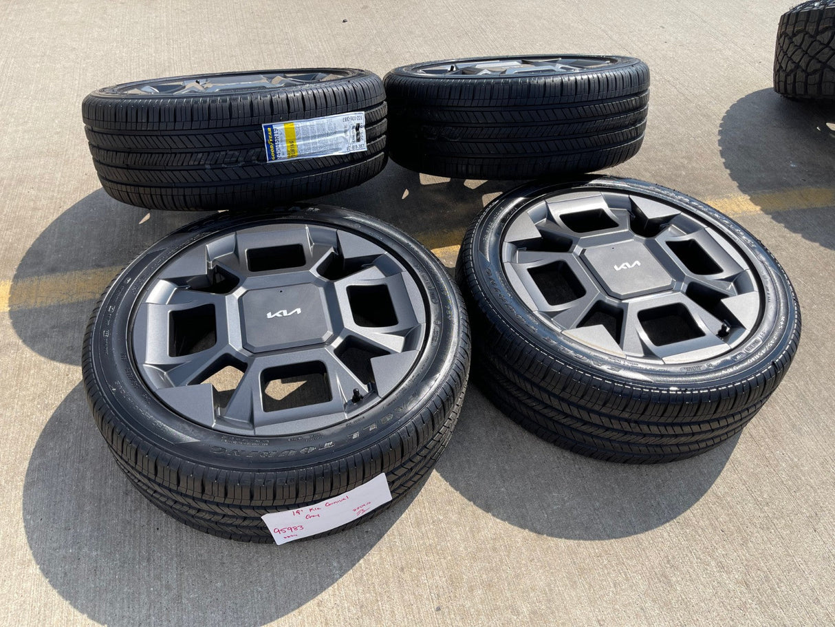 19" Kia K4 K5 OEM wheels rims 95983 Carnival Sonata Stinger Forte 2024 2025 NEW Texas Truck Tire