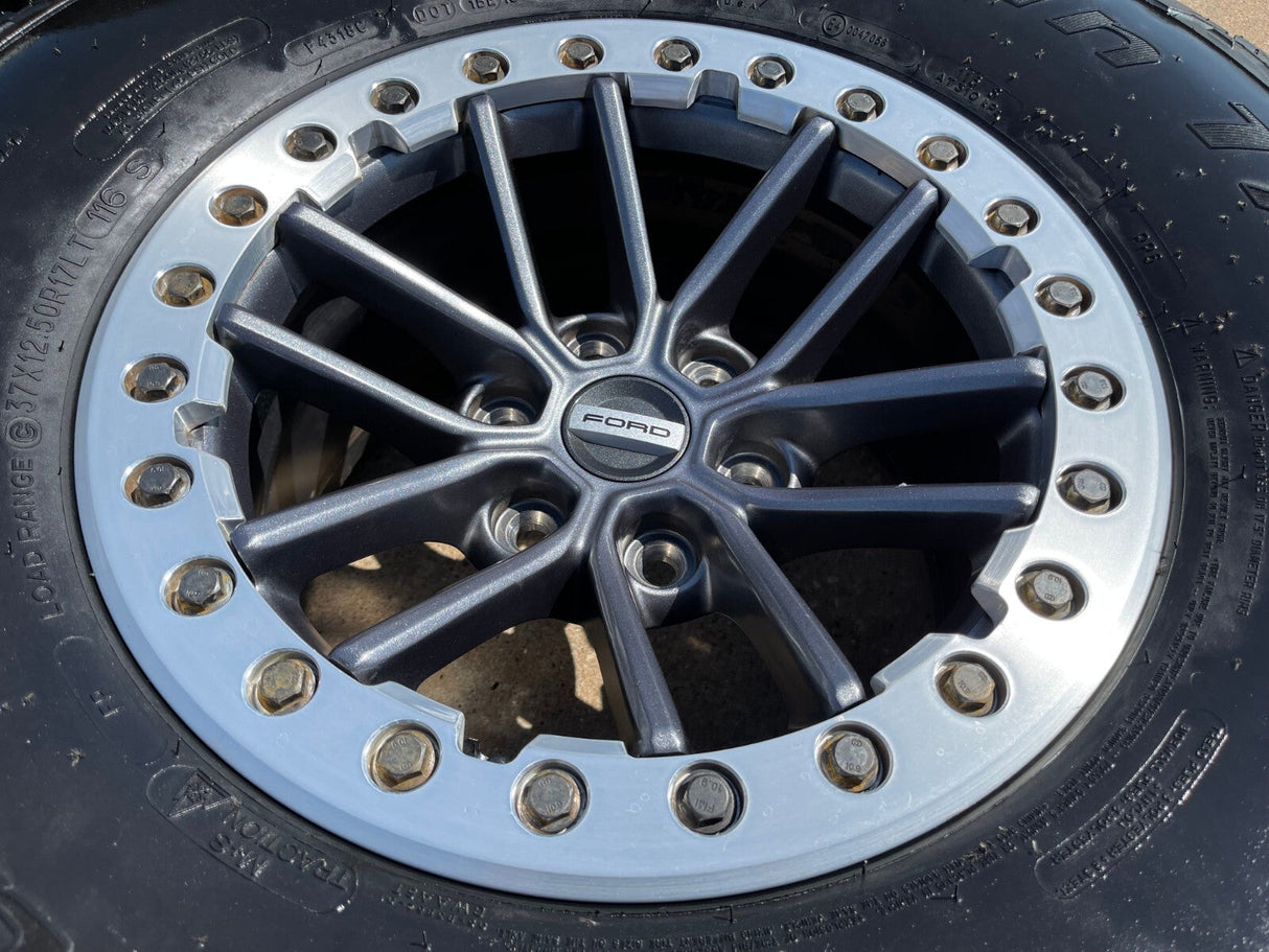 (5) 17" Ford F-150 Raptor OEM rims wheels TRUE BEADLOCK 96450 Expedition BFG 37" Texas Truck Tire