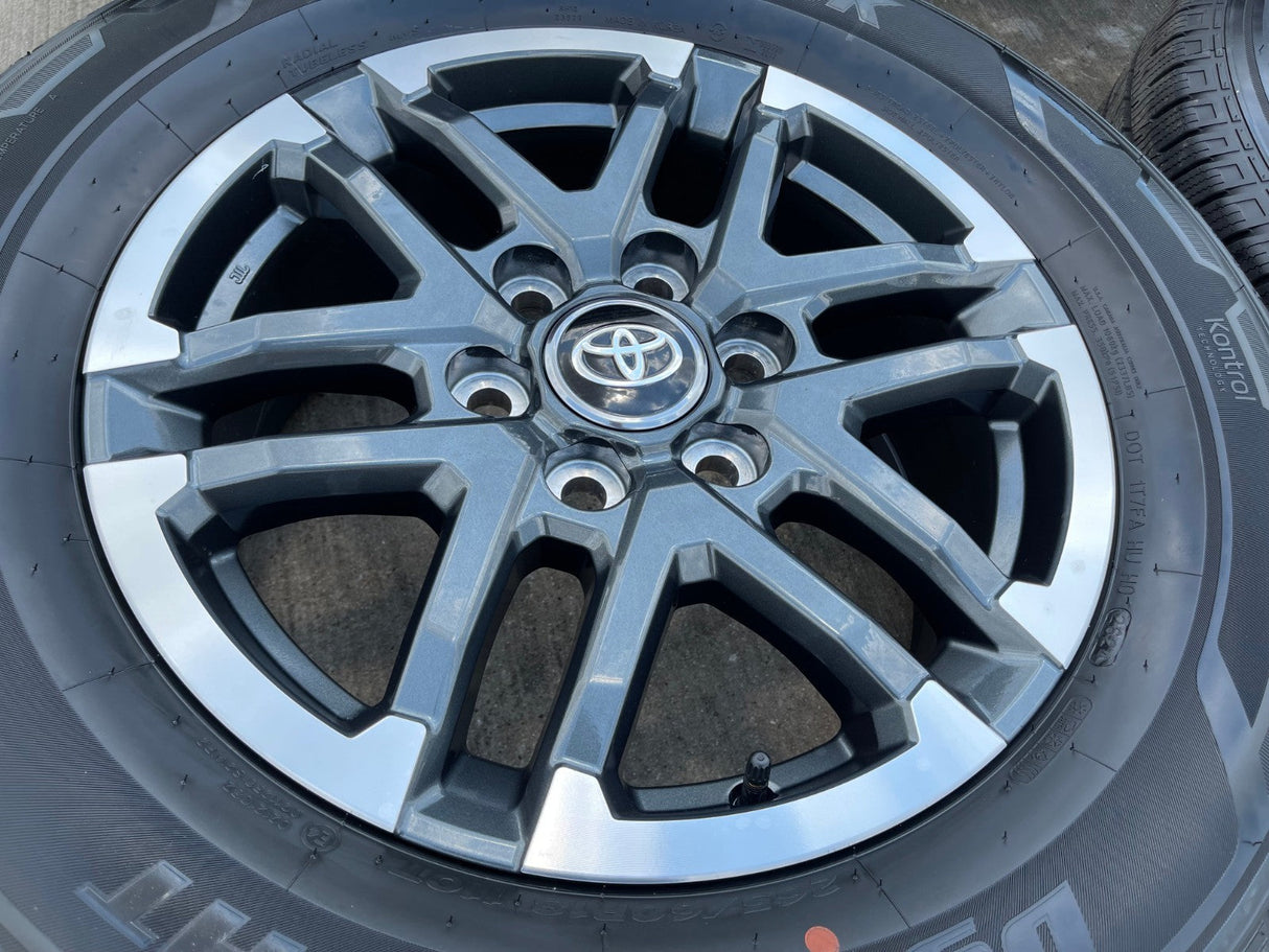 18" Toyota Tacoma 4Runner LIMITED OEM 10641 wheels rims 2024 2025 2026 NEW Texas Truck Tire