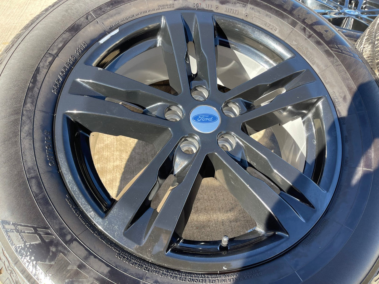 18" Ford Taurus Explorer OEM 10266 rims wheels 2022 2023 2024 2025 2026 YOKOHAMA Texas Truck Tire