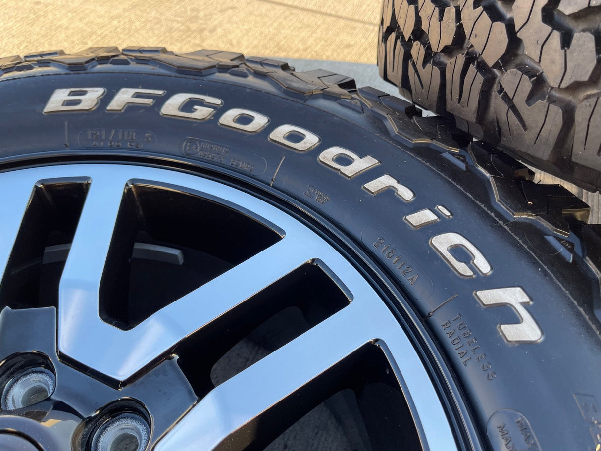 17" INEOS Grenadier OEM black wheels rims 8775 tires 2023 2024 2025 2026 NEW BFG Texas Truck Tire