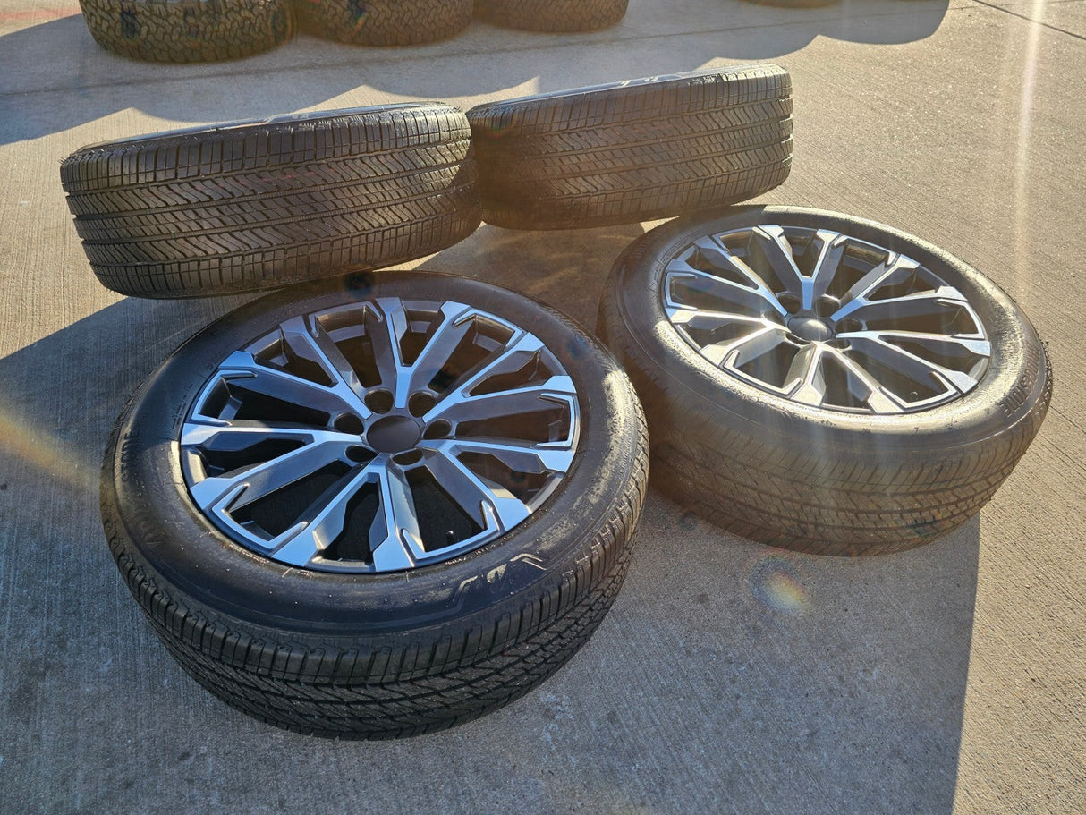 22" Chevy Tahoe Silverado Suburban OEM wheels rims 2022 2023 2024 2025 2026 NEW Texas Truck Tire