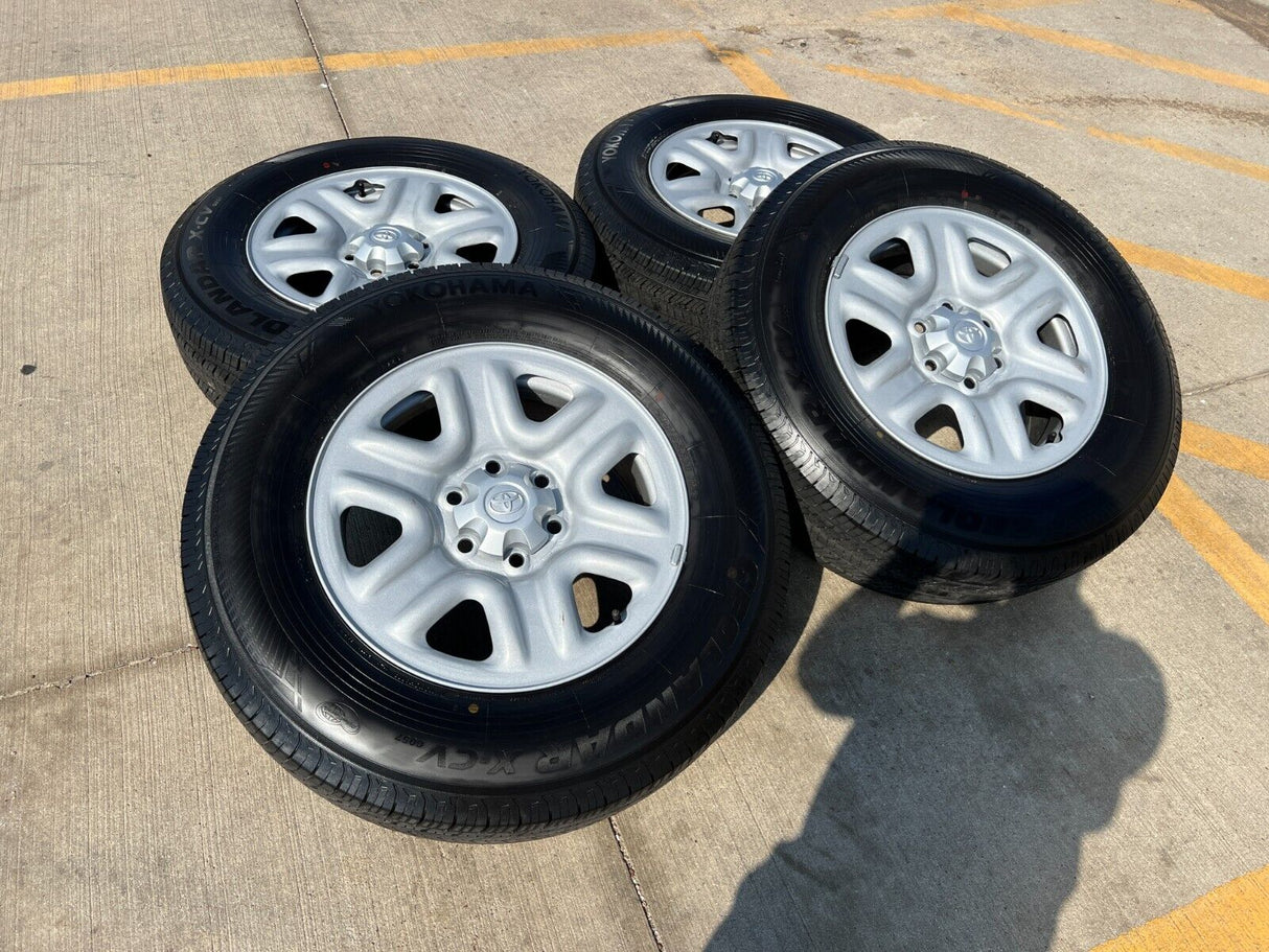 18" Toyota Tundra TSS TRD OEM wheels rims 99083 75275 Sequoia LX600 NEW Texas Truck Tire