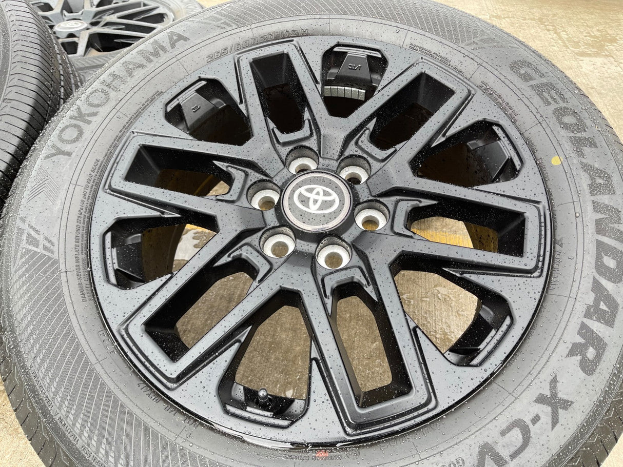 20" Toyota Tundra TRD OEM wheels rims TSS 75276 95295 Sequoia 2024 2025 2026 NEW Texas Truck Tire
