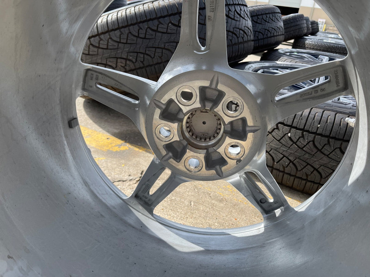 19" + 20" Chevy Corvette C8 OEM 14007 14008 wheels rims 2023 2024 2025 2026 Texas Truck Tire