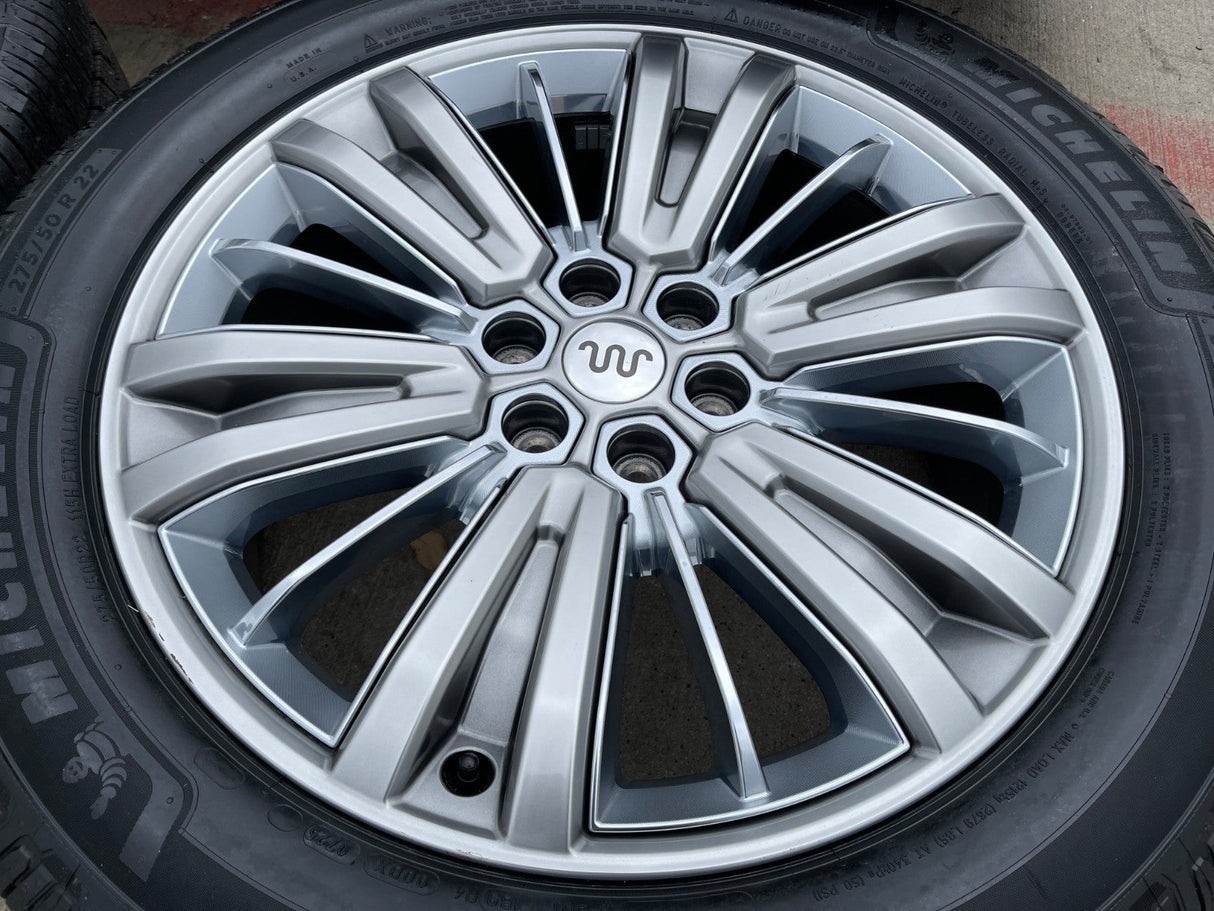 22" Ford F-150 LIMITED OEM rims wheels 10622 Expedition 2025 2026 MICHELIN NEW Texas Truck Tire