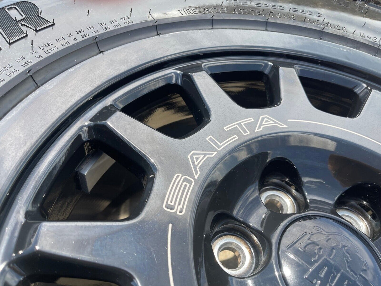18" AEV SALTA GMC Sierra AT4X Chevy Silverado OEM rims wheels 2024 2025 NEW Texas Truck Tire