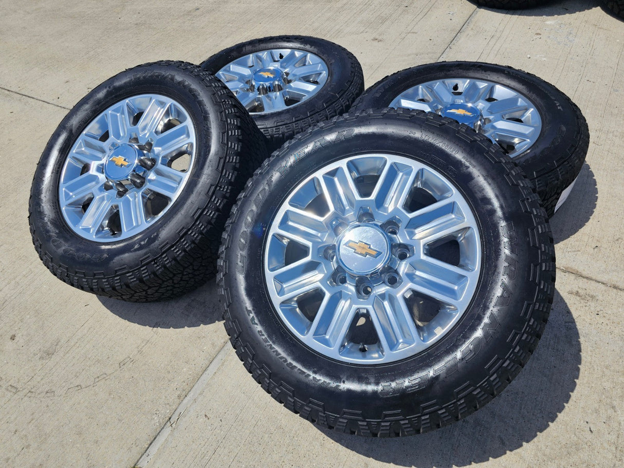 20" Chevy Silverado High Country LTZ 2500 3500 OEM 14124 wheels rims tires NEW Texas Truck Tire