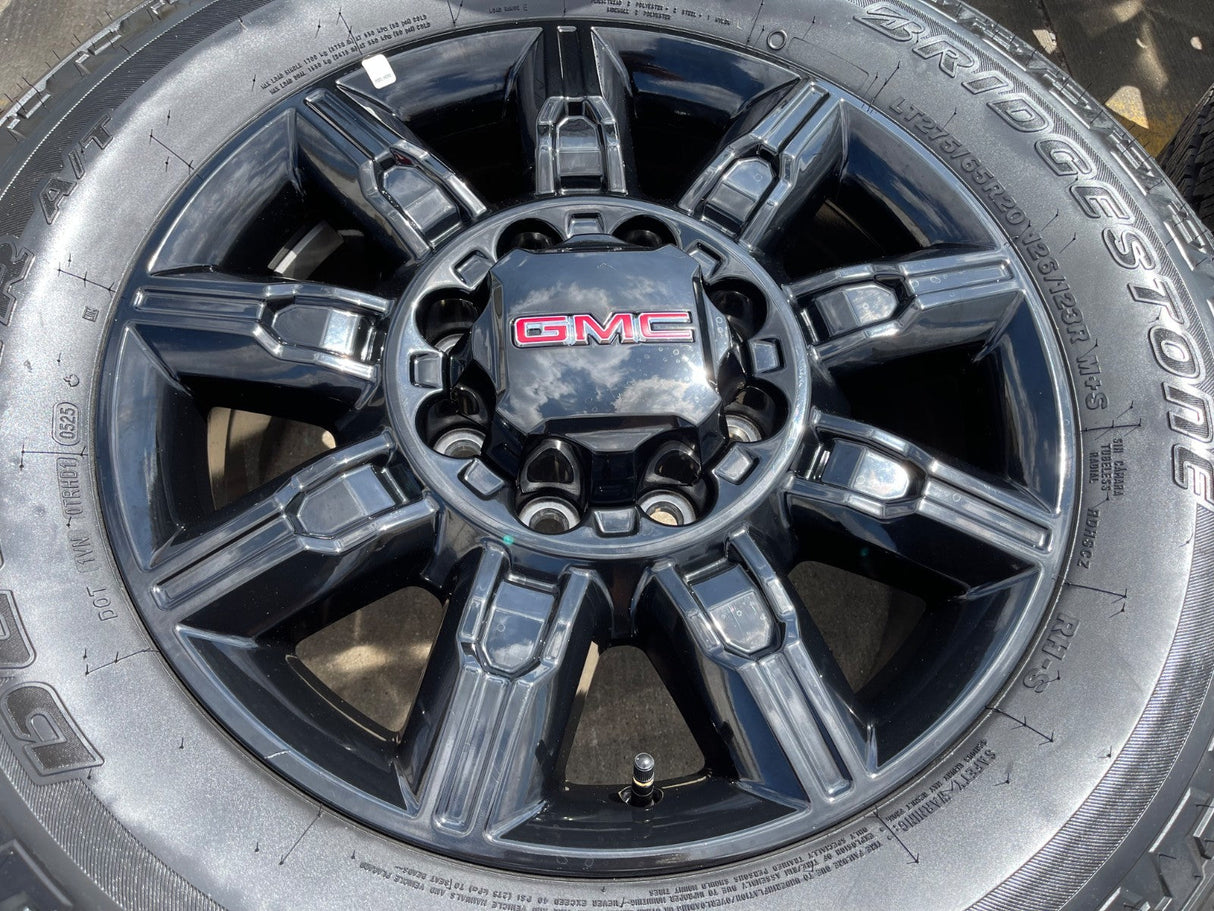 20" GMC Sierra AT4X 2500 3500 OEM 14137 5963 wheels rims Silverado 2025 2026 NEW Texas Truck Tire