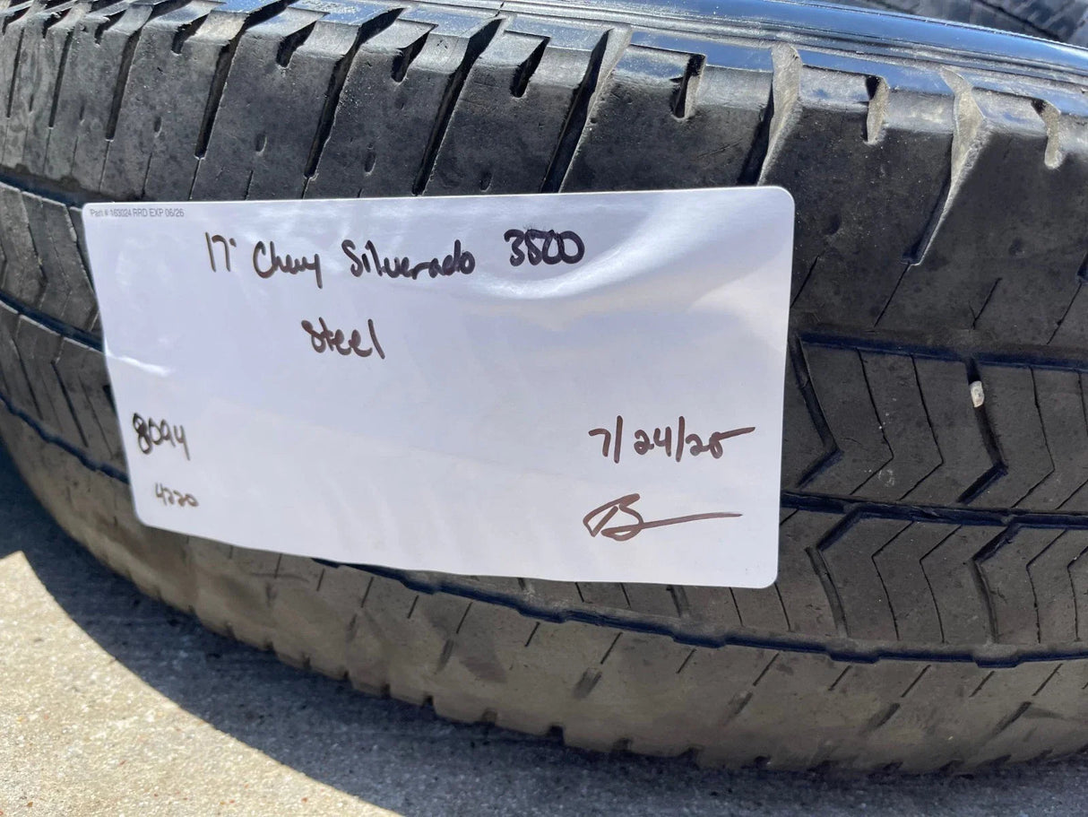 17" Chevy Silverado GMC Sierra 3500 Dually simulator rims wheels OEM 8094 Texas Truck Tire
