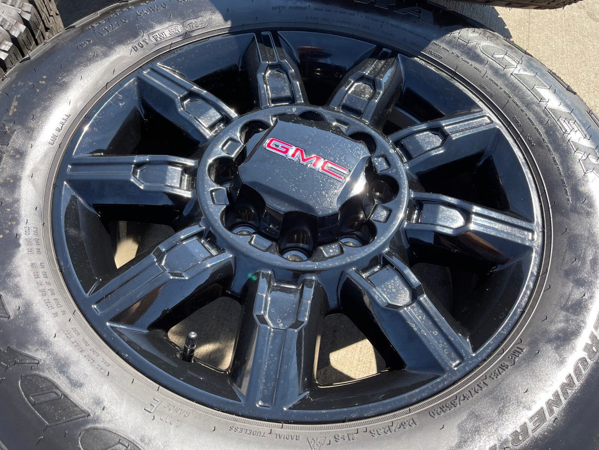 20" GMC Sierra DENALI 2500 3500 OEM 14137 5963 wheels rims Silverado 2026 NEW Texas Truck Tire