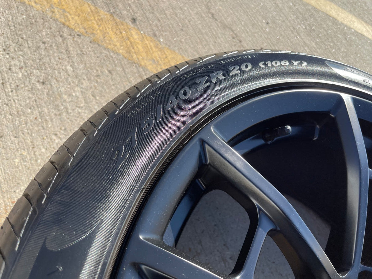 (1) 20" Dodge Charger SRT HELLCAT OEM 2605 2715 wheel rim tire spare PIRELLI Texas Truck Tire