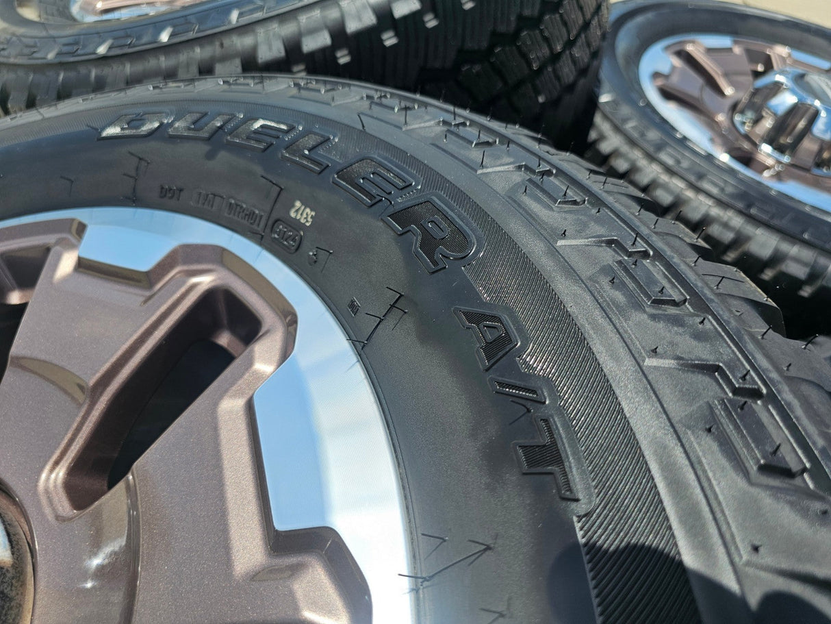 20" Ford F-250 F-350 OEM 10487 LIMITED KING RANCH tan wheels rims 2024 2025 NEW Texas Truck Tire
