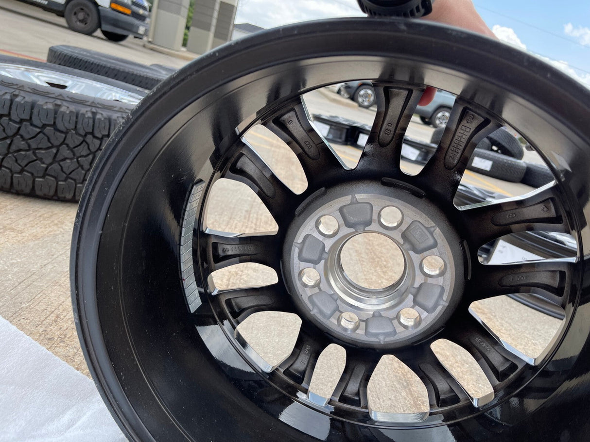 18" Toyota Tundra TRD OEM black wheel rim 75273 Sequoia 2024 2025 NEW Texas Truck Tire