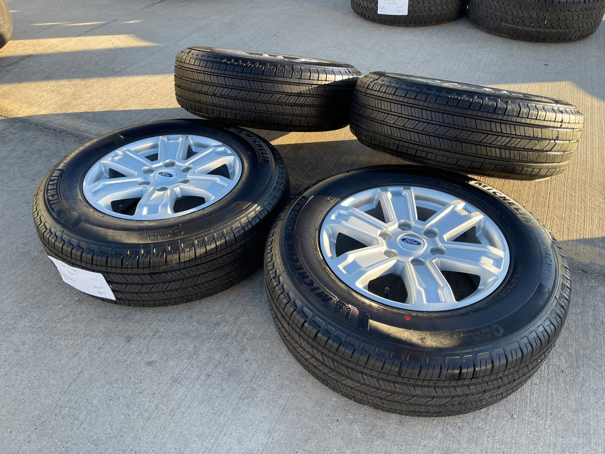 17" Ford Ranger Bronco wheels rims OEM 10587 tires 2024 2025 2026 MICHELIN NEW Texas Truck Tire