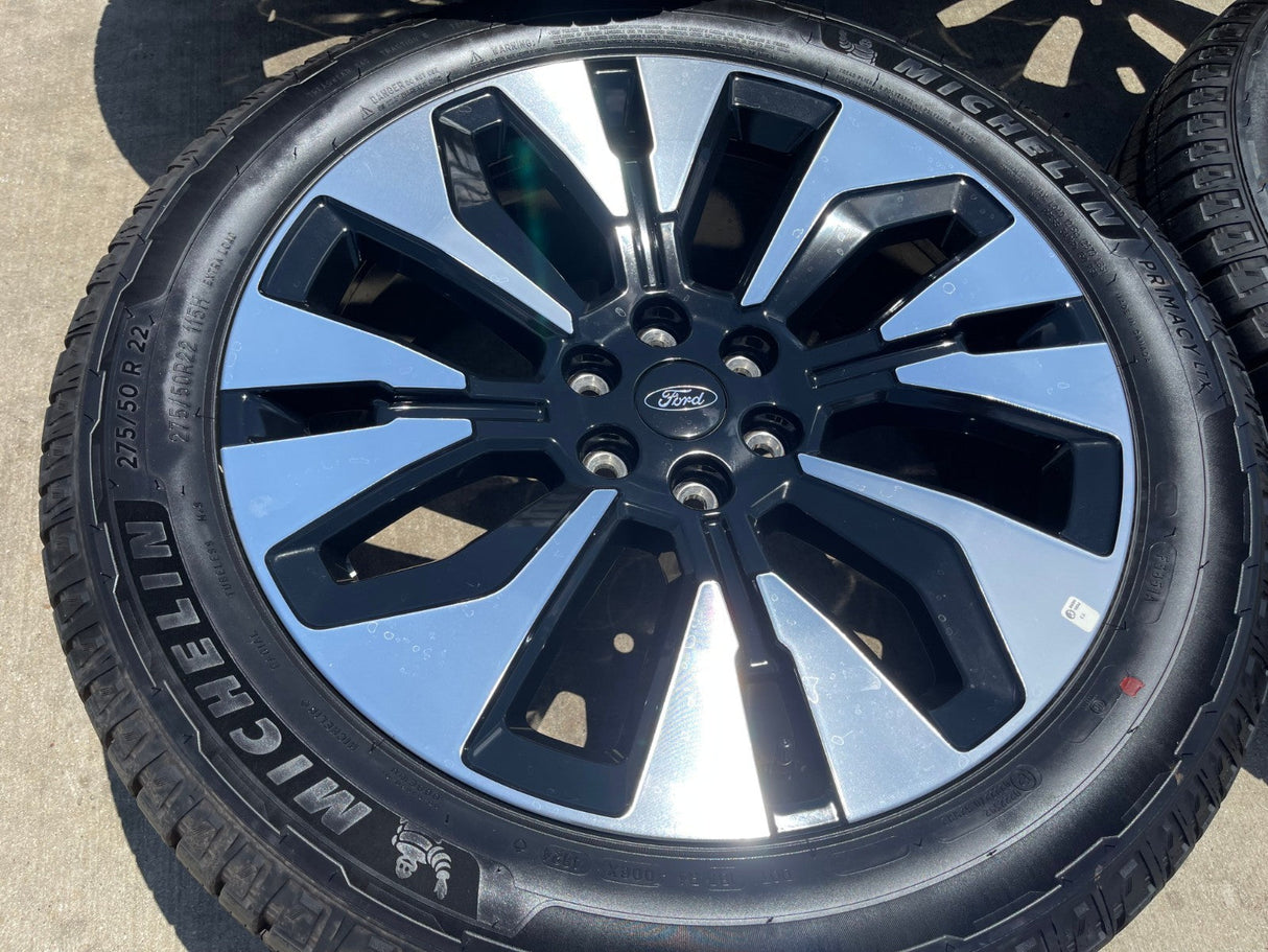22" Ford F-150 LIMITED Plus OEM 94223 rims wheels Expedition MICHELIN 2026 NEW Texas Truck Tire