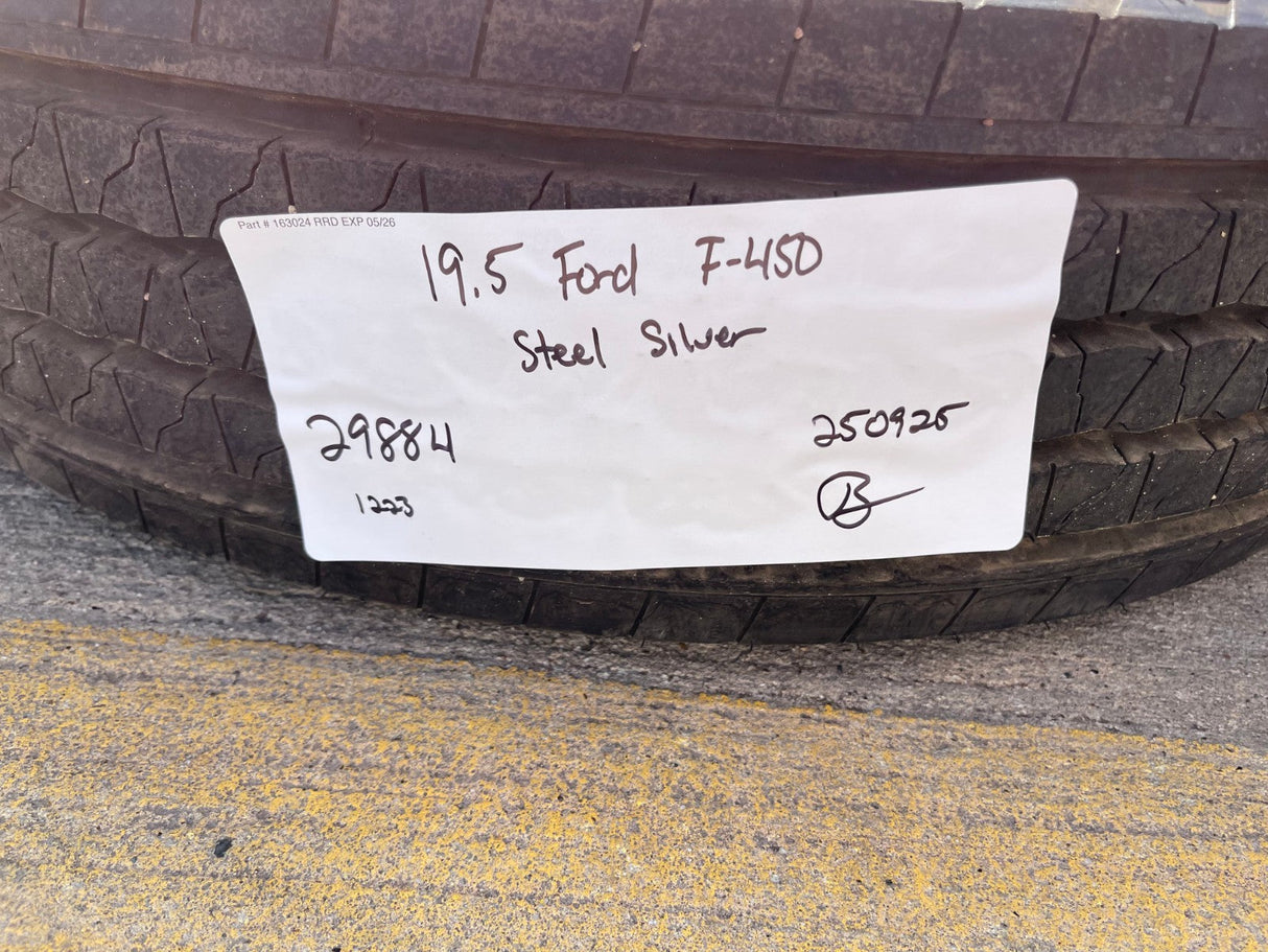 19.5" RAM 4500 5500 Ford F-450 Dually F-550 rims wheels OEM 10x225 HANKOOK NEW Texas Truck Tire