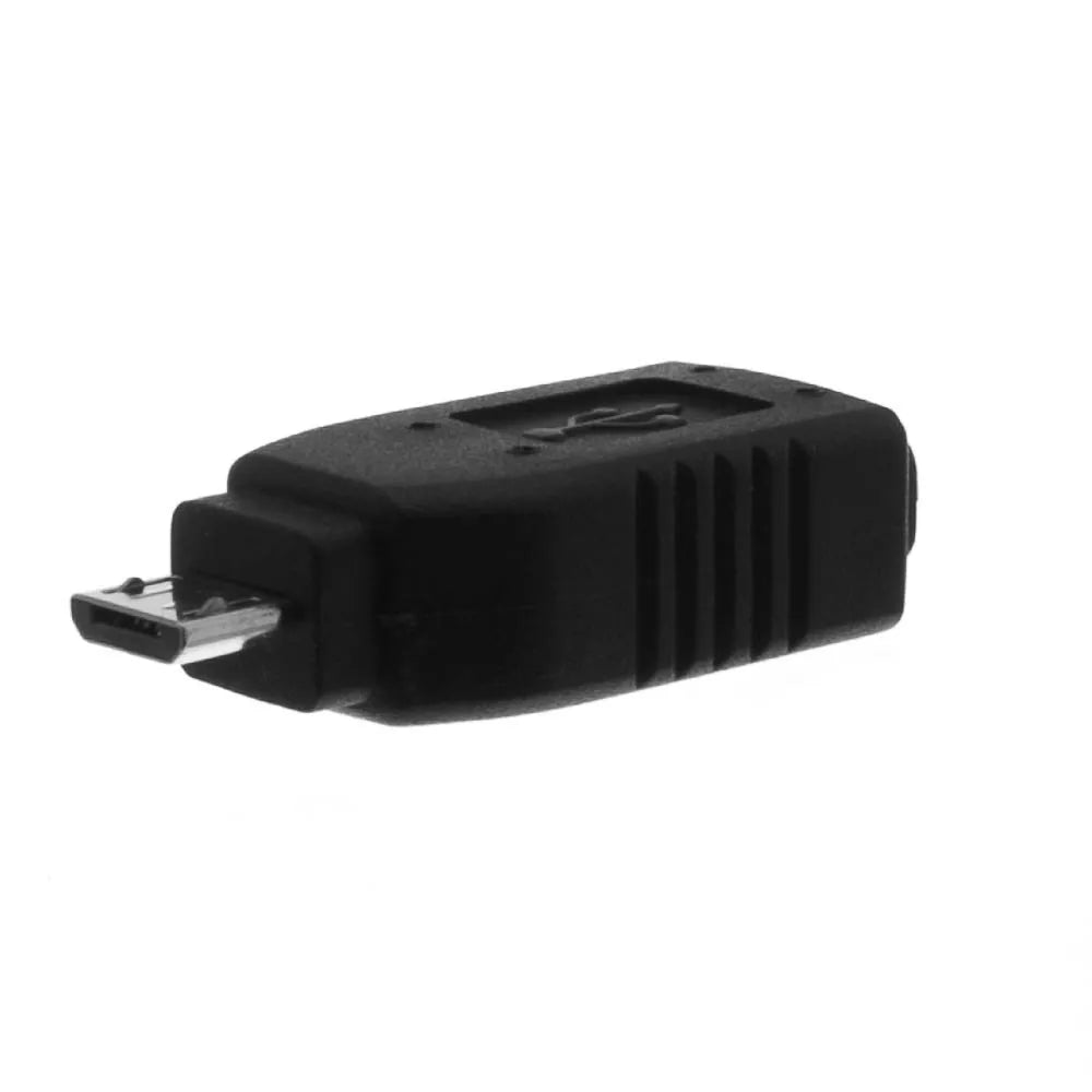 Male Micro USB -> Female Mini USB Connector TekShack